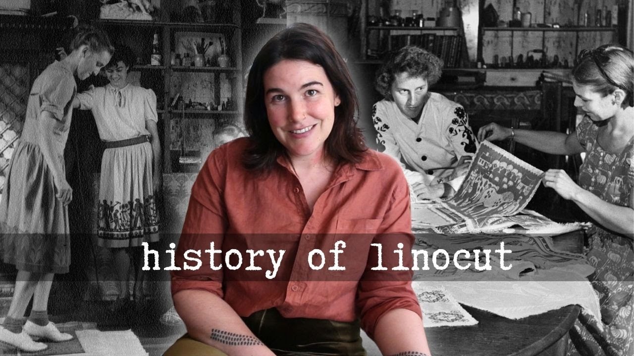 history of linocut