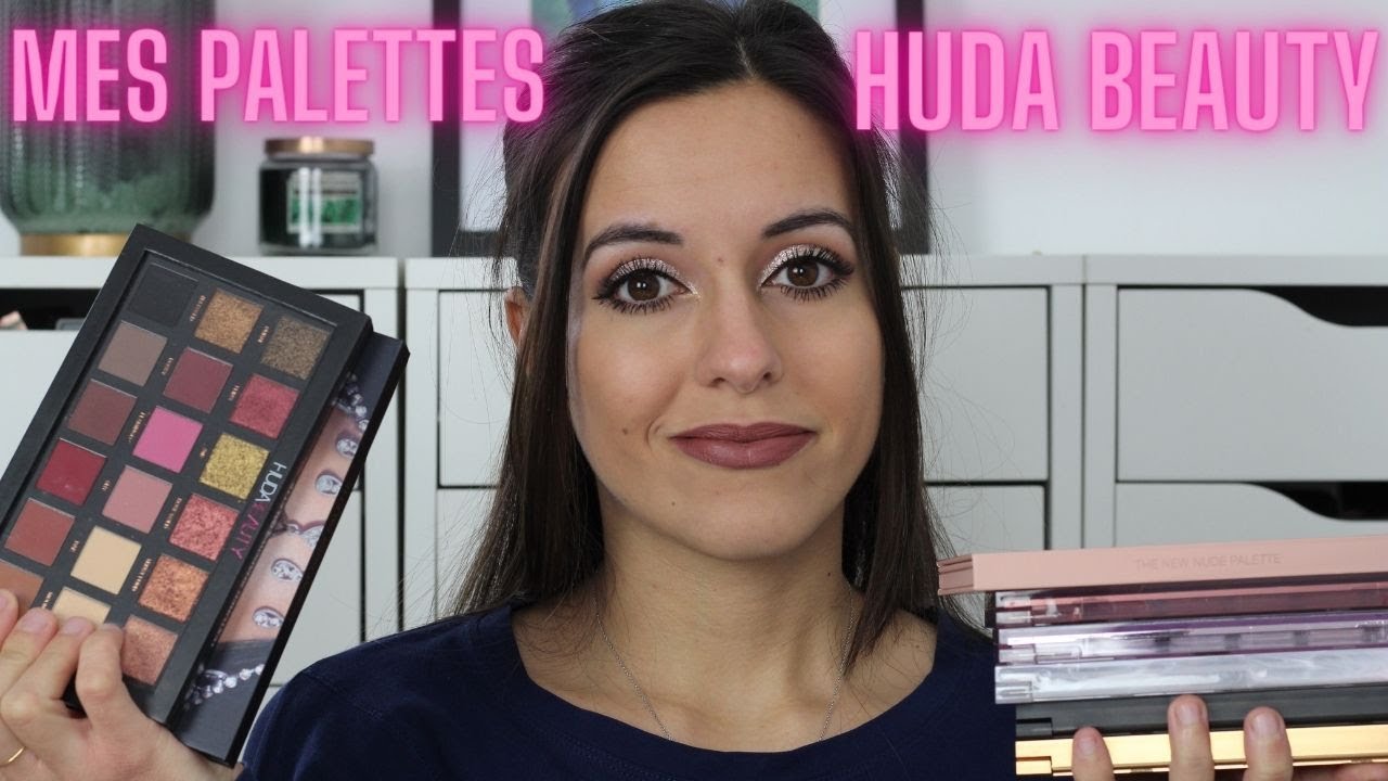 Classement de mes palettes HUDA BEAUTY !!