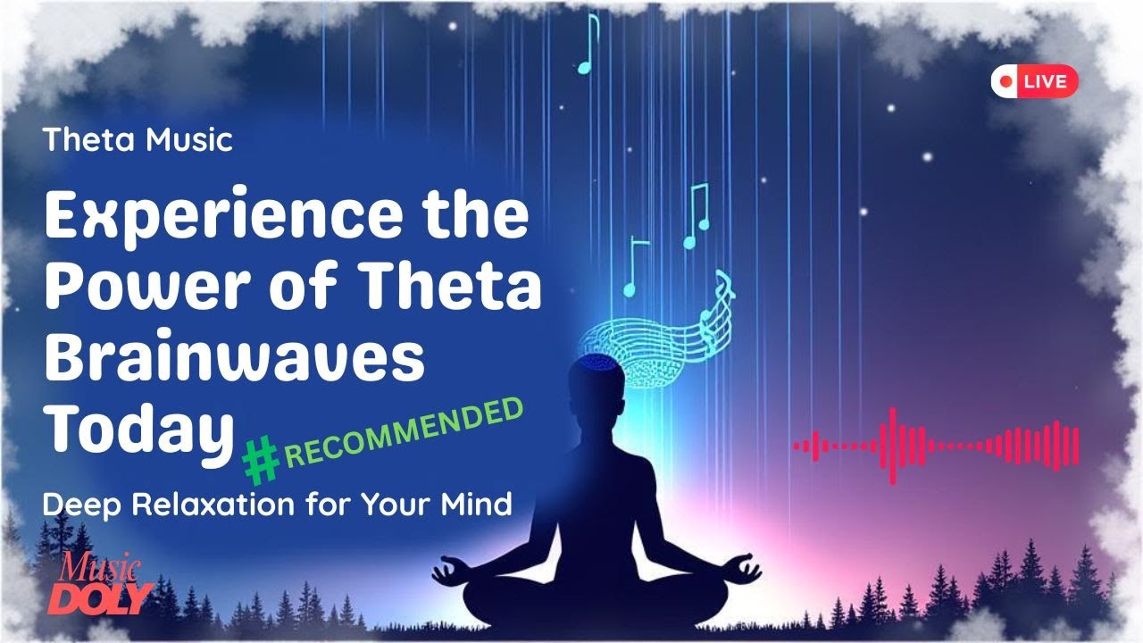 Theta Healing Meditation Music 🧘‍♂️ Deep Relaxation, Focus & Mind Power