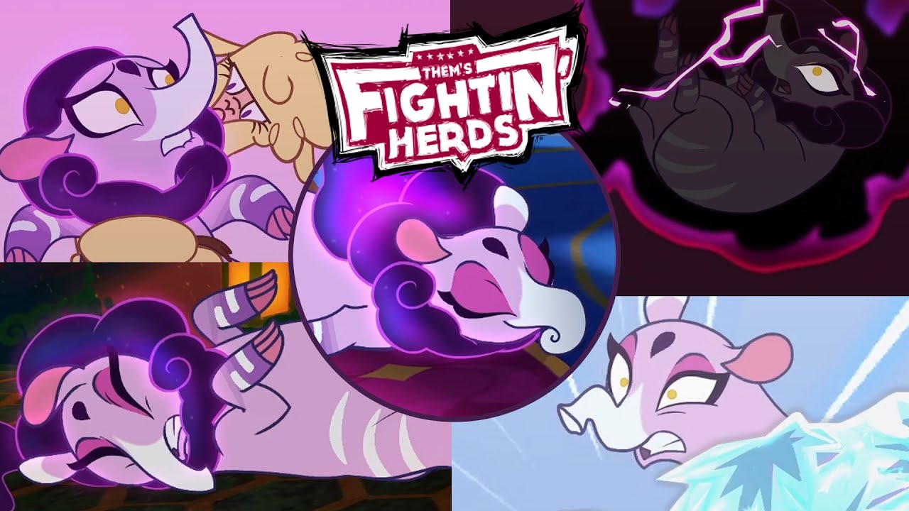 Them's Fightin' Herds - Nidra but she has a nightmare. (Every Lv.3 on Nidra, No HUD)