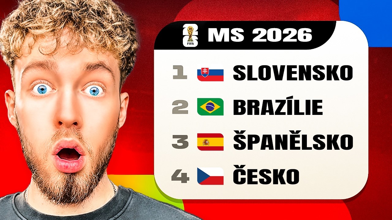 Odehrál Jsem Mistrovství Světa 2026... v FC 26! 🏆