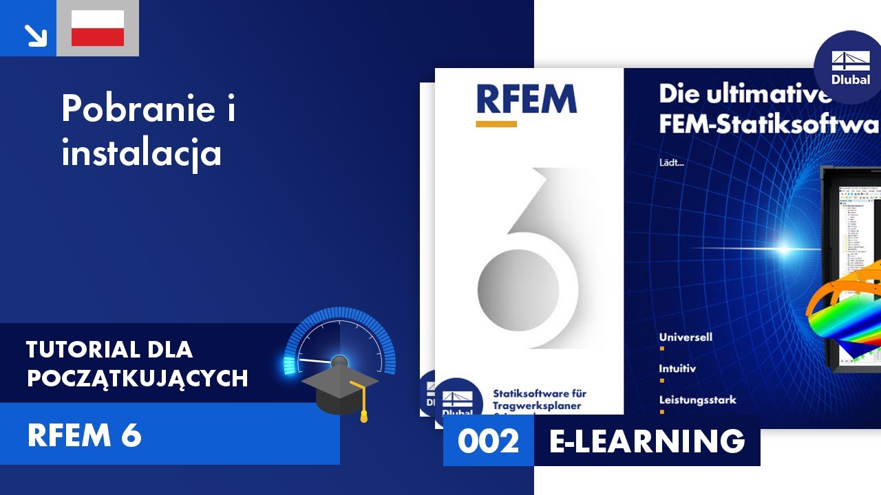 Tutorial RFEM 6 dla początkujących | 002 Pobranie i instalacja