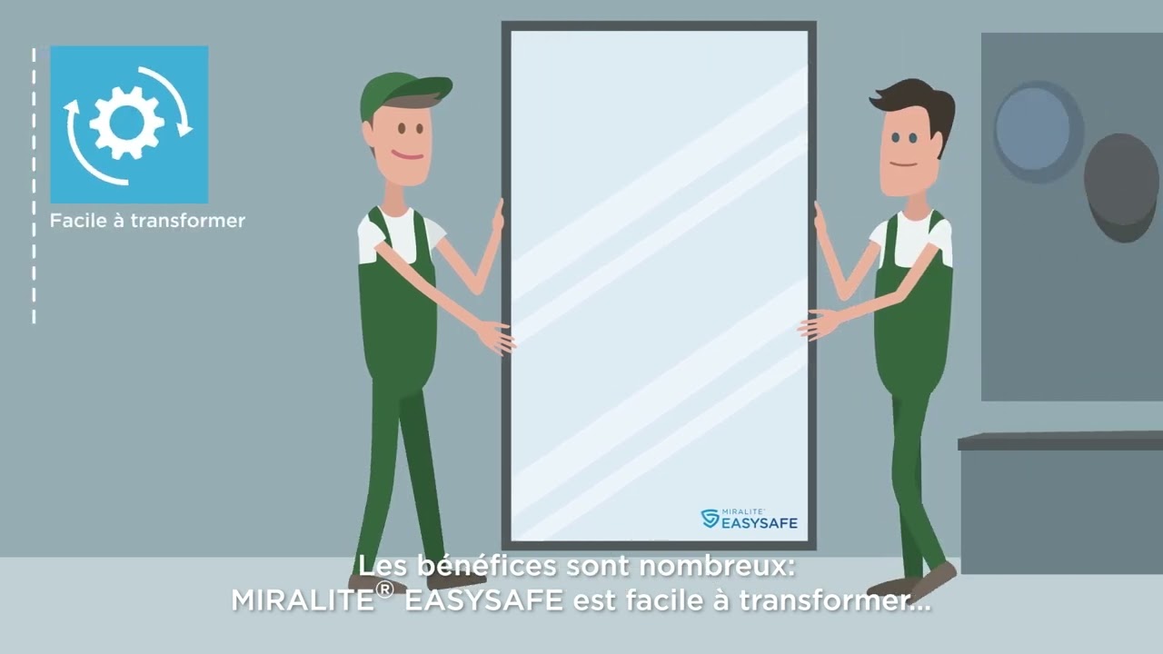 SAINT-GOBAIN GLASS | Découvrez Miralite Easysafe