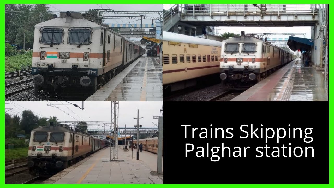 Suvidha | Duronto | Swaraj Express Skipping Palghar Station at Mps