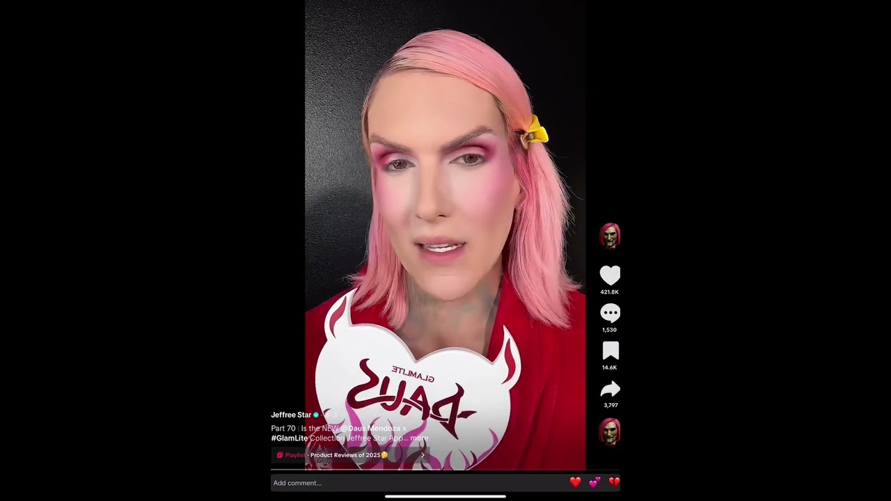 НОВАЯ коллекция GLAMLITE&hellip;.#jeffreestar #makeup