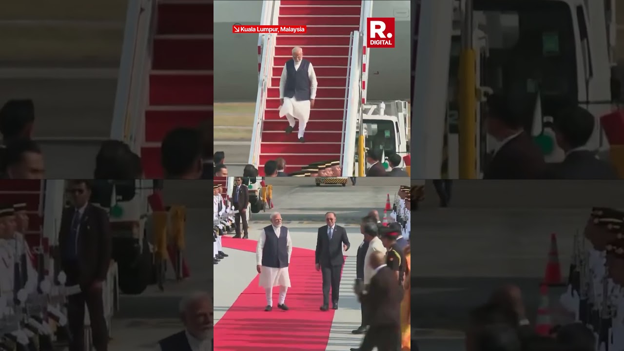 PM Modi Arrives in Malaysia on Official Visit