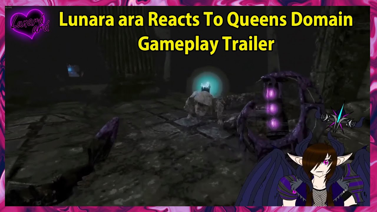 Lunara ara Reacts To Queens Domain Gameplay Trailer