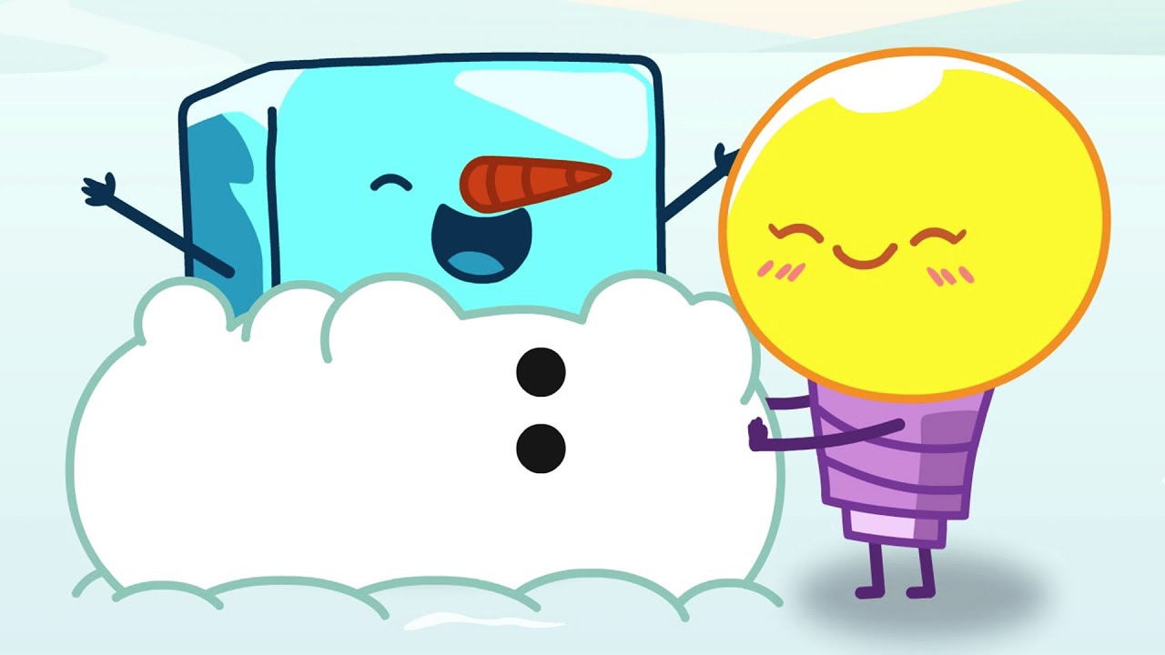 Snowtopia Ep1 | The Misadventures of Cubemelt S1 | Cartoons For Kids
