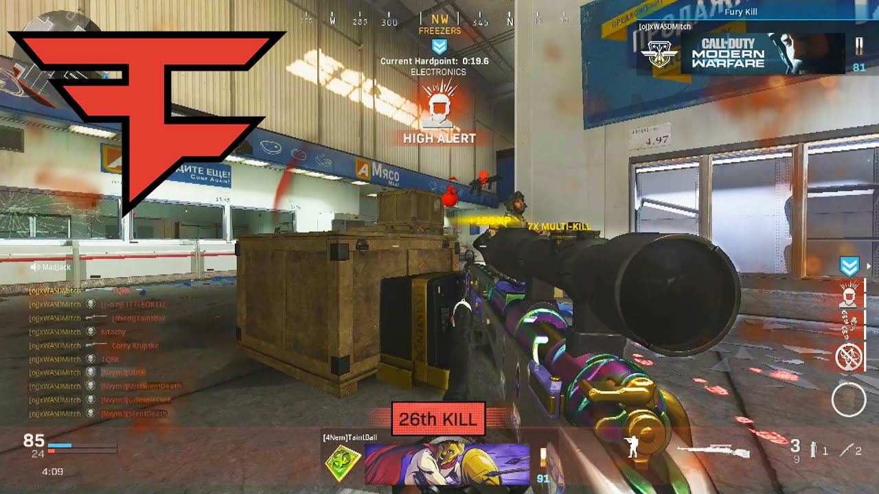 FaZe Clan should recruit this guy! INSANE Modern Warfare Sniping