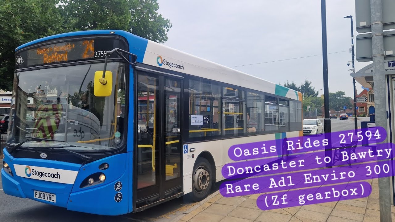 Oasis Rides: 27594 Adl/Transbus Enviro 300 (Old gen)