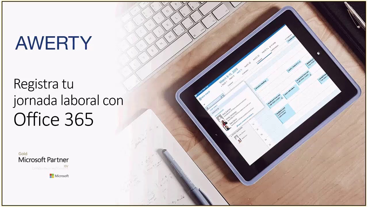 Webinar AWERTY - Registro horario con Office 365