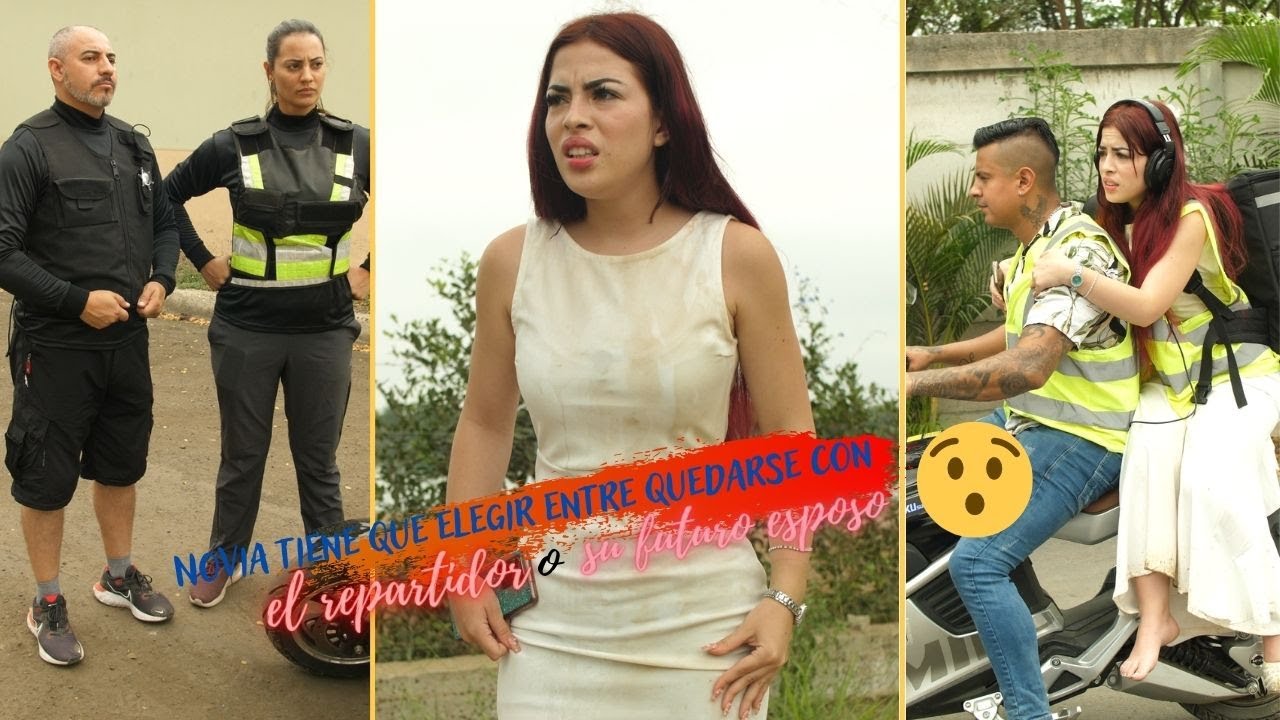 Novia tiene que elegir entre quedarse con el repartidor  o su futuro esposo
