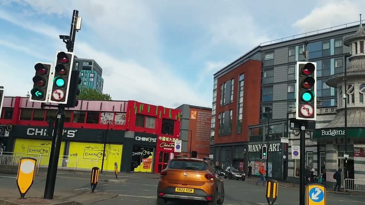 4K Drive UK || Driving in Sheffield South Yorkshire