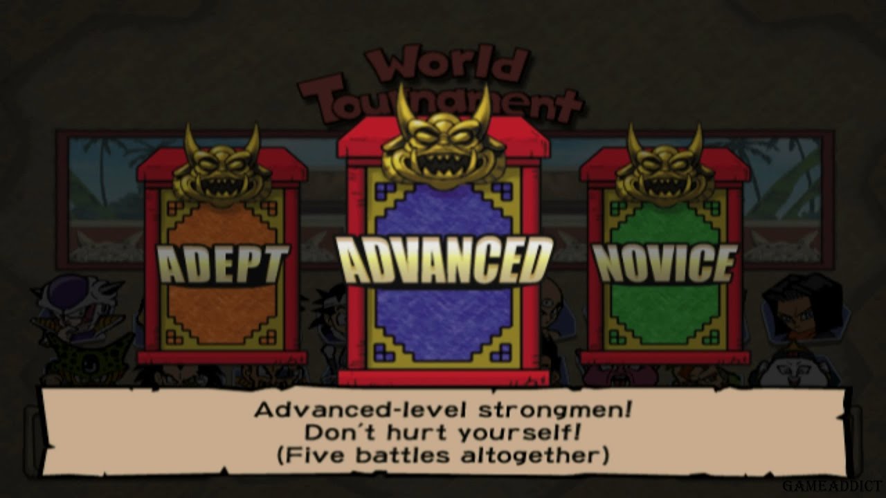 DRAGON BALL Z BUDOKAI : World Tournament Advanced