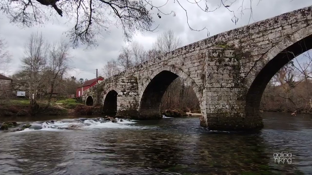 Ruta circular de Mondariz, el río Tea y visitas al castillo de Sobroso y el castro de Troña