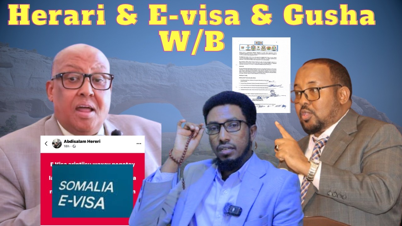 Dooda E-visa ha  & Guusha Waqooyi Bari u Hirgashay