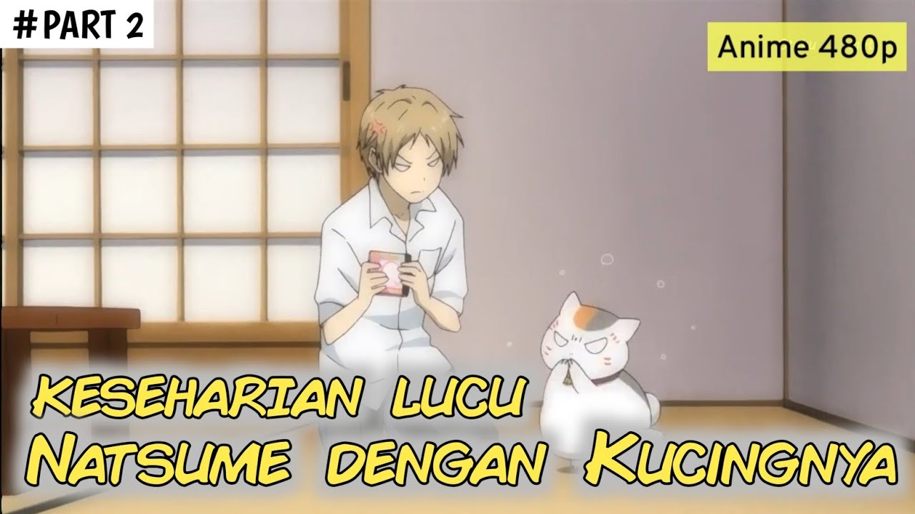 Keseharian Lucu Natsume dengan Kucingnya | Part 2 (S1)
