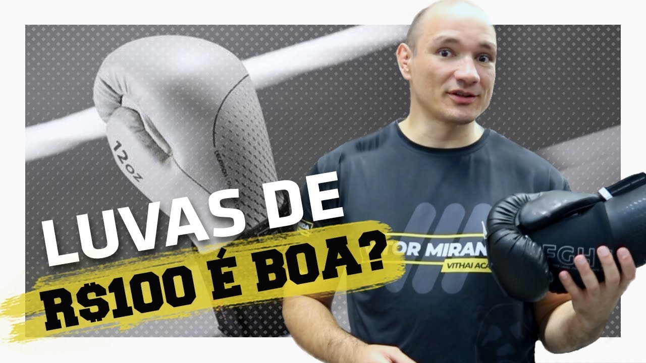 LUVA DE BOXE DE 100 REAIS. VALE A PENA?? - REVIEW DA LINHA OUTSHOCK