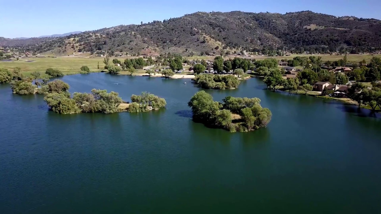 4K Drone Video - Bear Valley - Tehachapi California - Lakes,  Golf,  Water Sports - DJI Mavic Pro