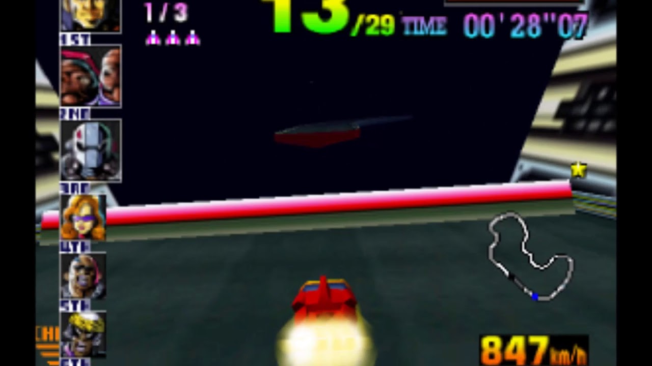 F-Zero: Xtreme Velocity - Bishop Series: Bianca City 2 - Tight-Rope Circuit