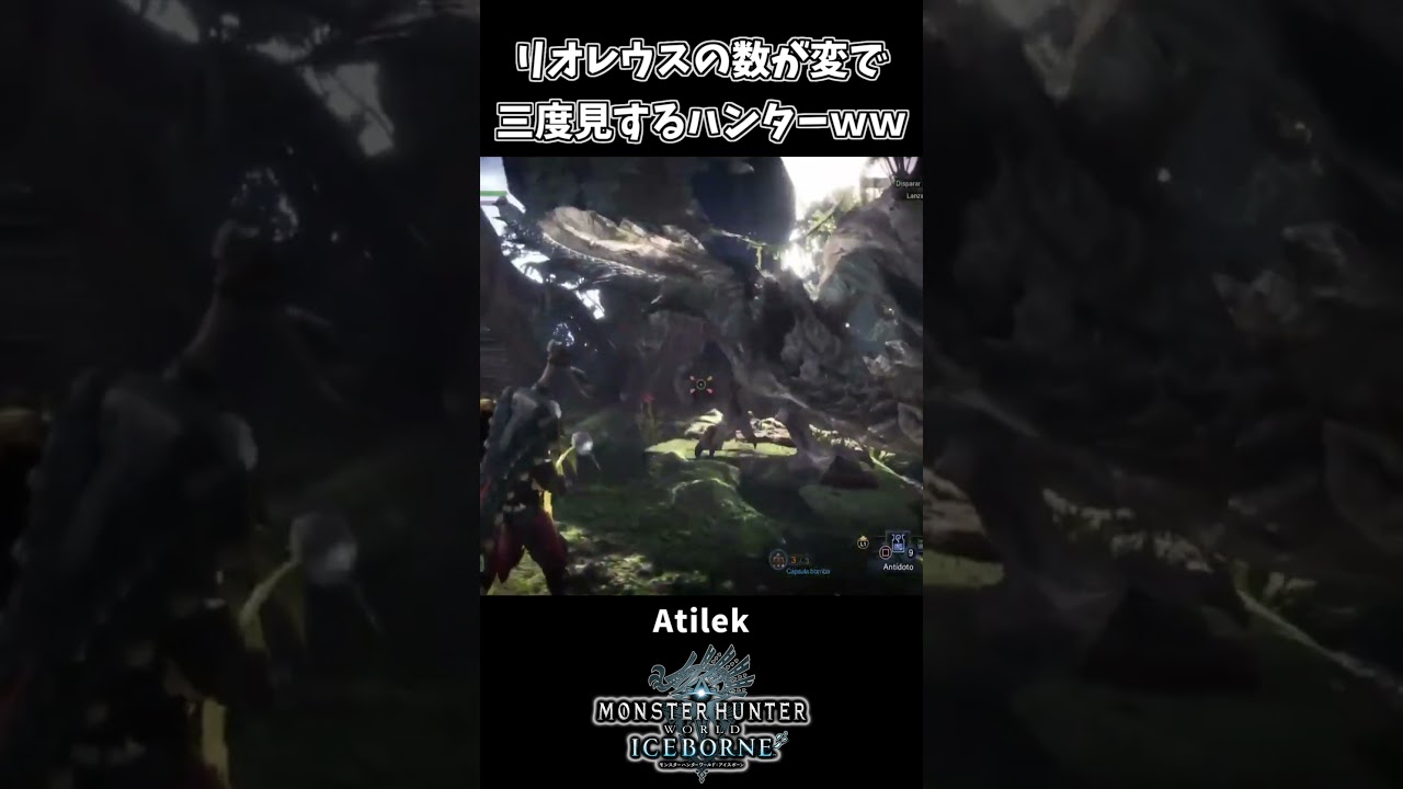 リオレウスの数がおかしくて三度見するハンター【モンハンアイスボーン】