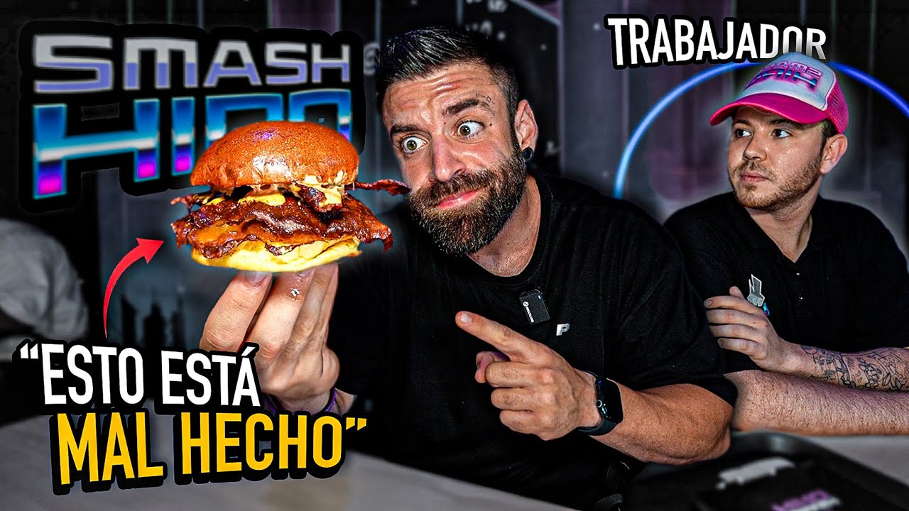 CRITICANDO MI PROPIA HAMBURGUESERÍA por SORPRESA *esto no puede ser...*