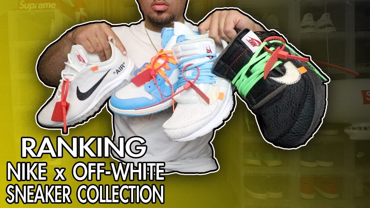 ENTIRE NIKE X OFF WHITE SNEAKER COLLECTION RANKED WORST TO BEST