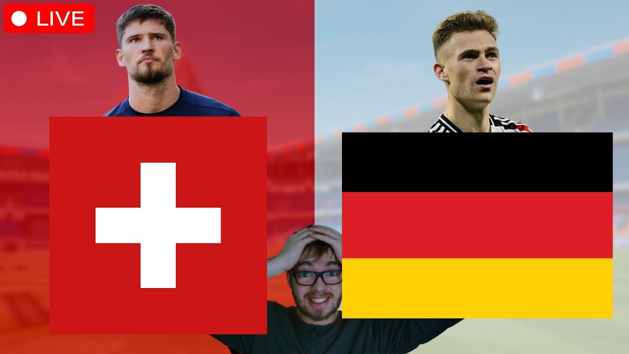 Schweiz - Deutschland / Freundschaftsspiel Watchalong LIVE