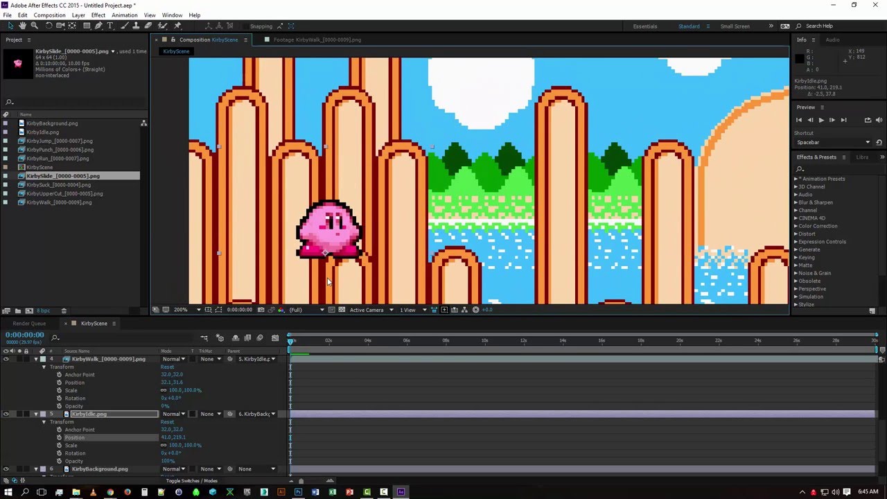 How to create a Sprite Animations easily inside After Effects