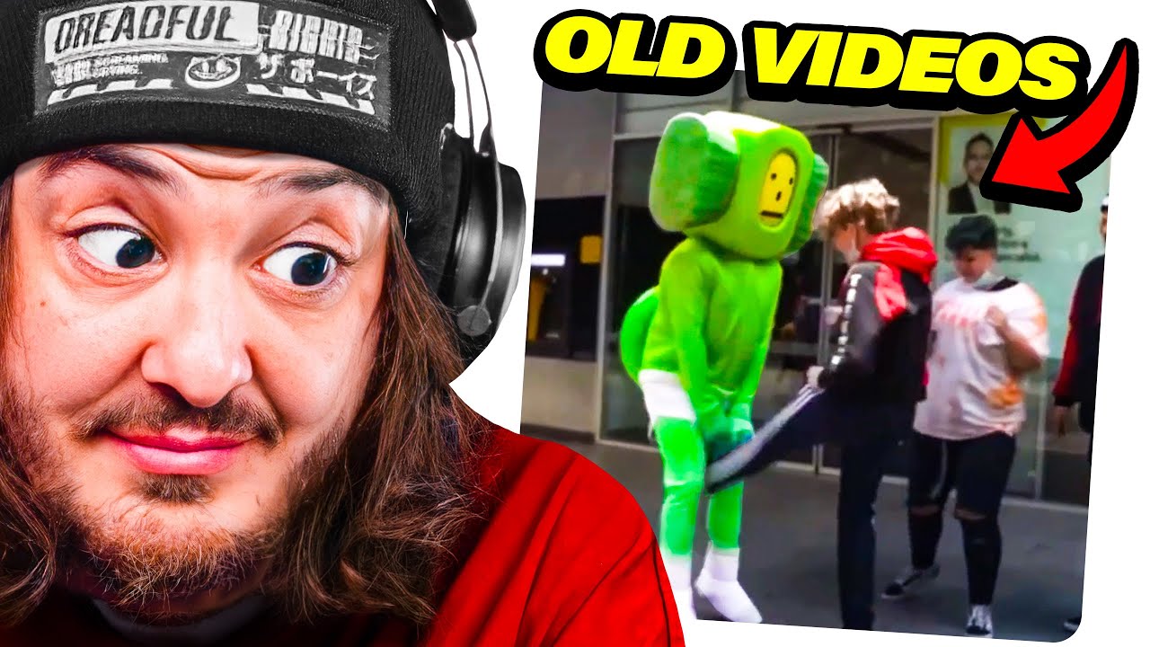 We reacted to our OLD MEMES... (cringe)