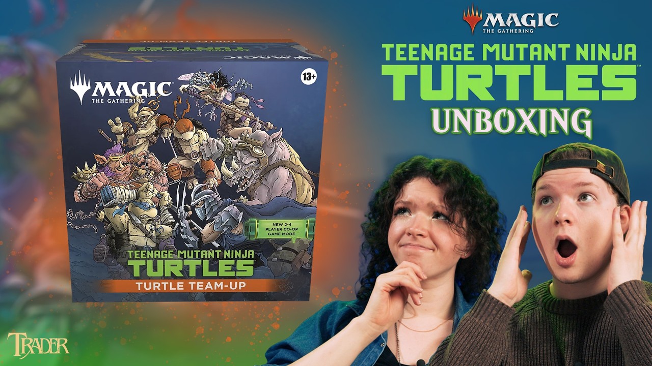 MTG TEENAGE MUTANT NINJA TURTLES Turtle Team Up Box Opening deutsch | Magic the Gathering Unboxing