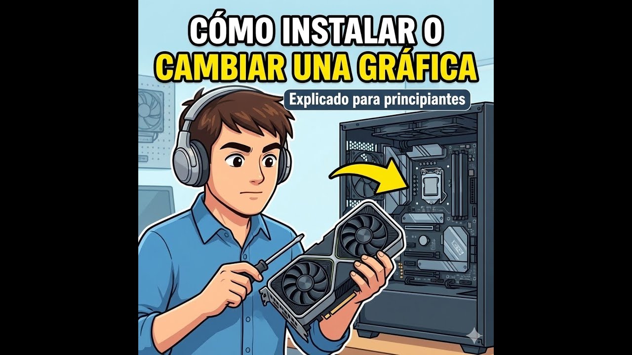 COMO INSTALAR O CAMBIAR UNA GRAFICA. Explicado para principiantes