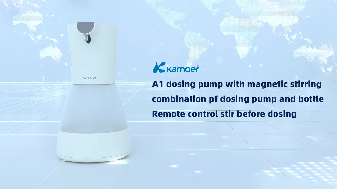 kamoer A1 dosing pump with magnetic stirring #kamoer  #dosing  #dosingpump #tank  #aquarium