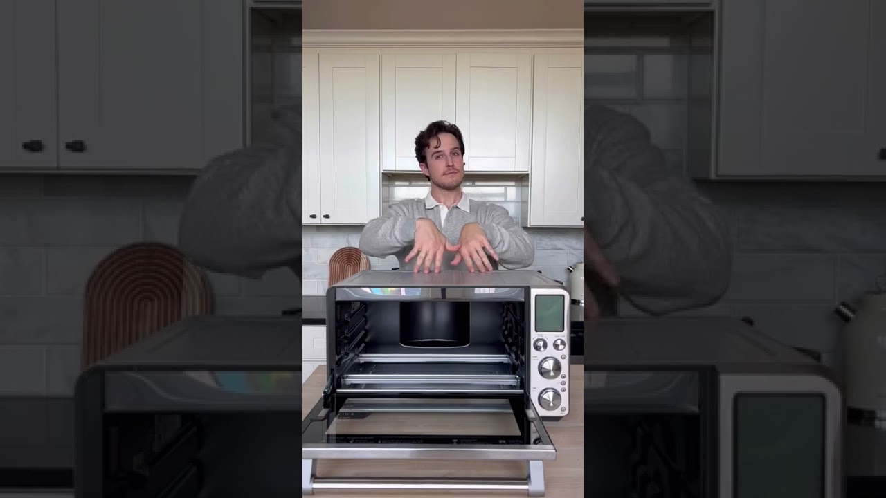 unboxing my new @breville smart oven 🥹😭 what do i airfry first??? #breville #airfryer
