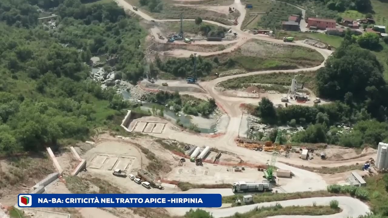 Alta Capacità Napoli- Bari, rallentamenti nel tratto irpino