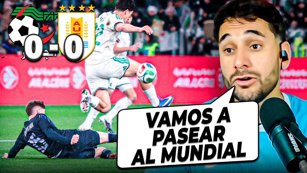 Fabri contra el DT Y LOS jugadores de Uruguay