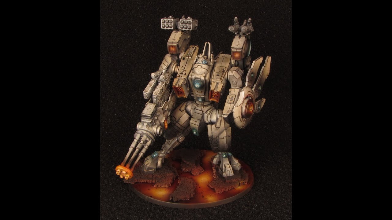 How to paint Riptide Battlesuit - Tutorial by Medows