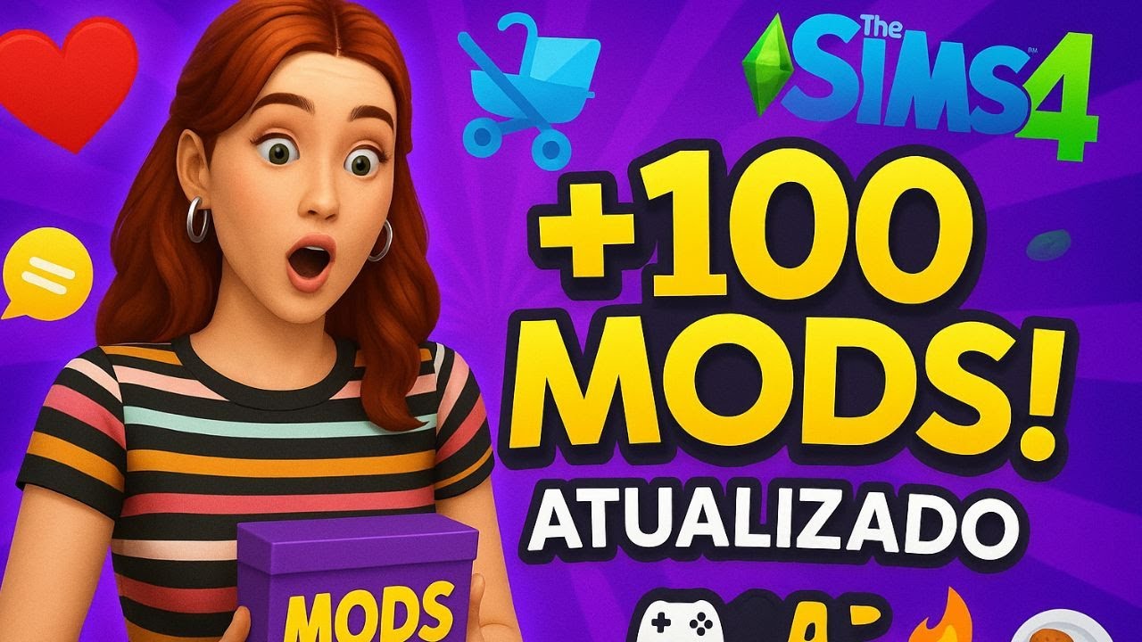 +100 MODS INCRÍVEIS para The Sims 4 (ATUALIZADO!)