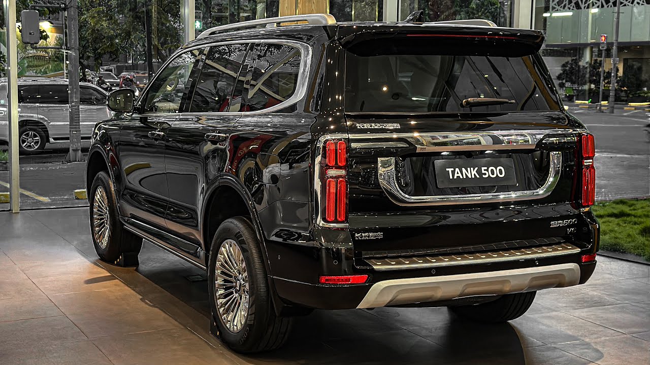 Новый GWM Tank 500 V6 (2025) — роскошный внедорожник для бездорожья | Обзор экстерьера и интерьера