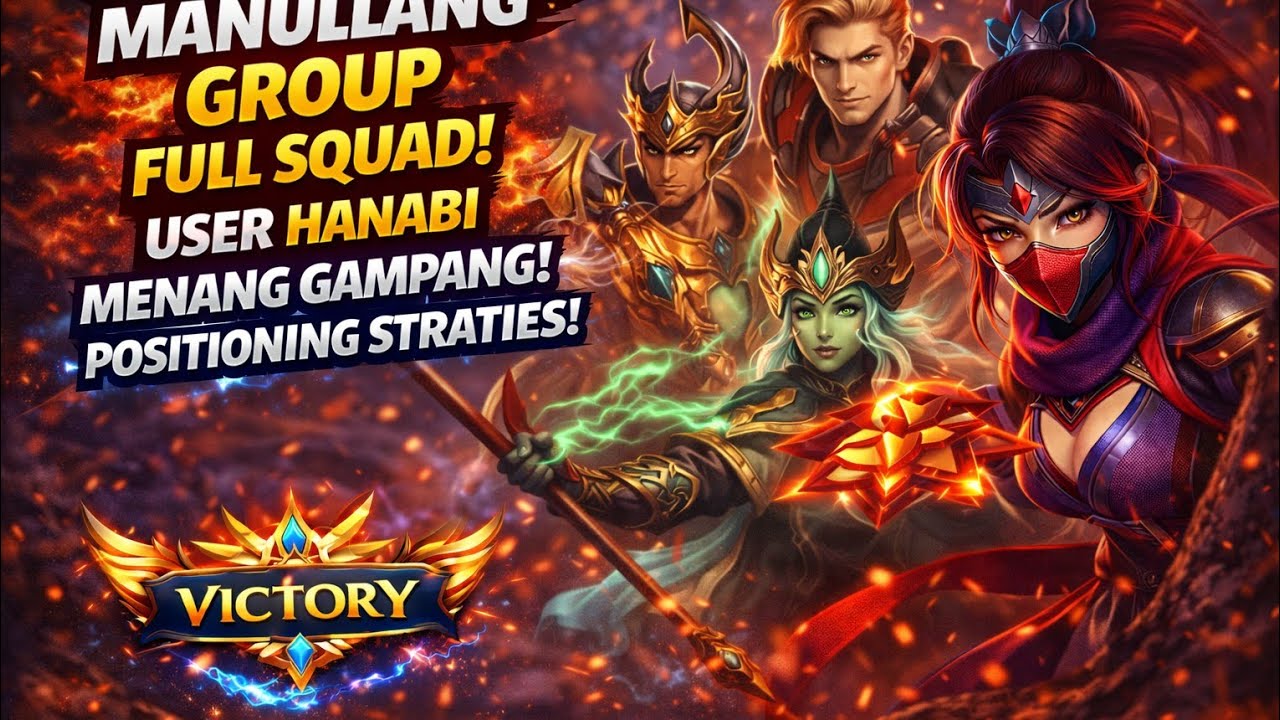 Full match Party rank Hanabi bersama squad barbar