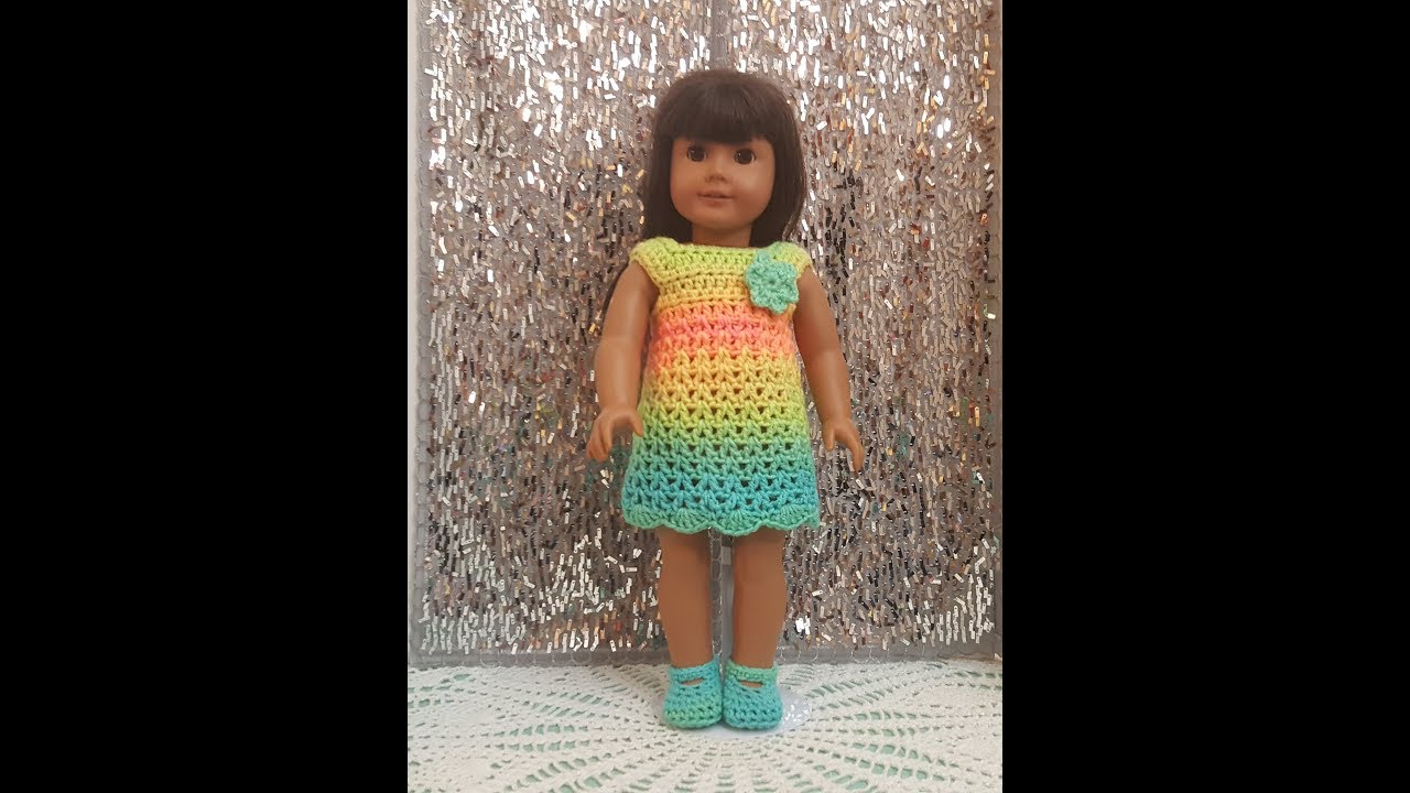 AG - Easy Crochet American Girl Dress Tutorial