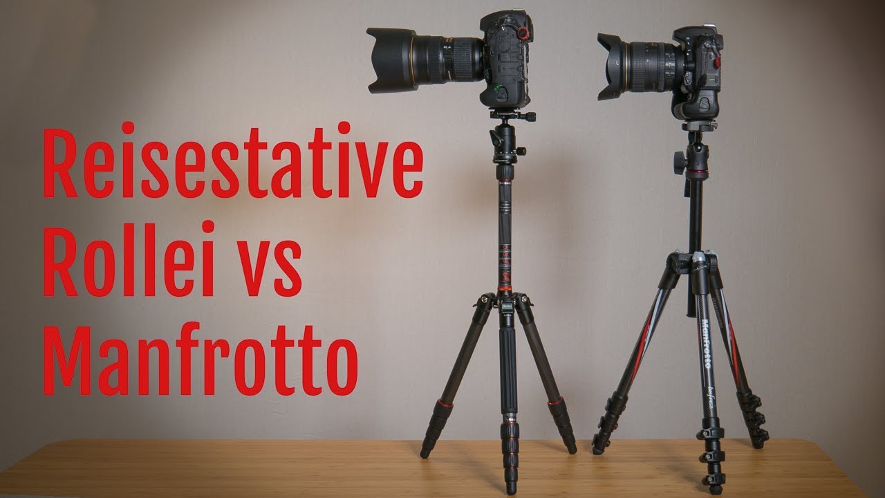 Reisestative / Leichtstative - Erfahrungsbericht Manfrotto Befree vs Rollei Compact Traveler No. 1