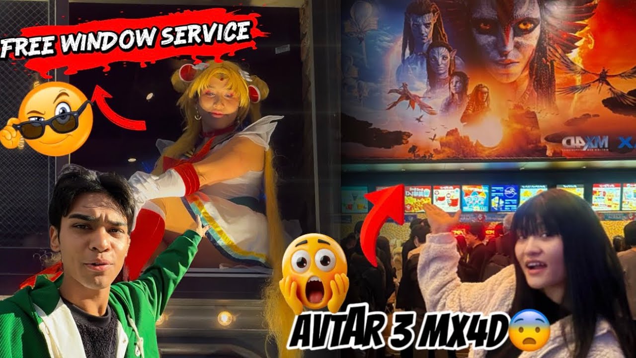 Sexy GirlFree service 🤣|| Avatar3 Movie Herna Jada ||K Dakhnu paryo 😆🎌japan ma 
