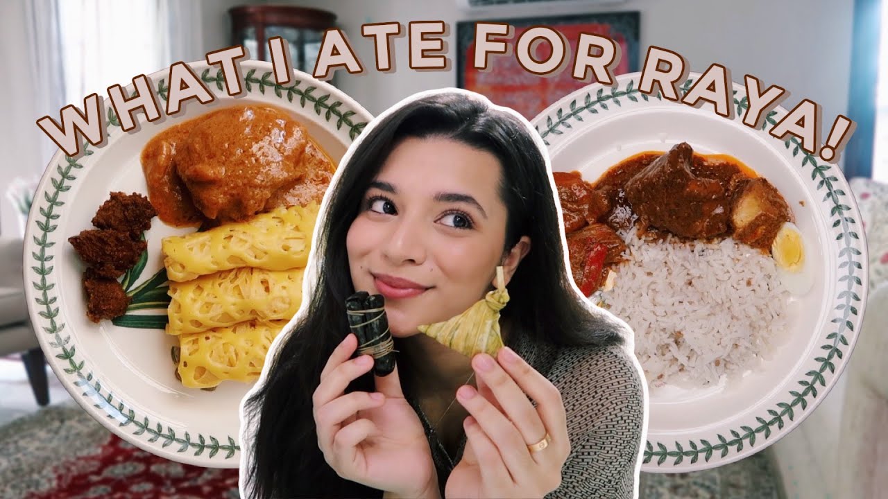 what I eat in a day | RAYA HAJI EDITION 🌙