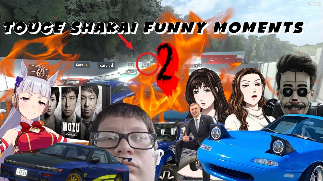 Touge Shakai Funny Moments 2 (community moments)