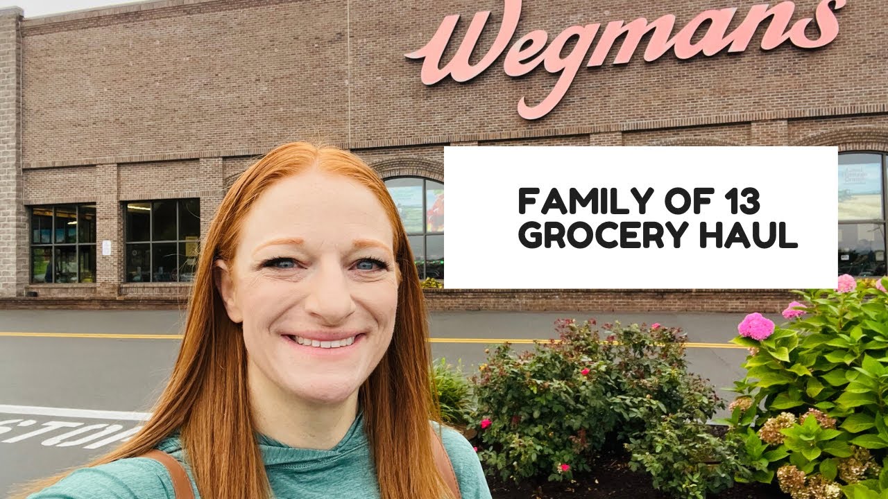 FAMILY OF 13 GROCERY HAUL