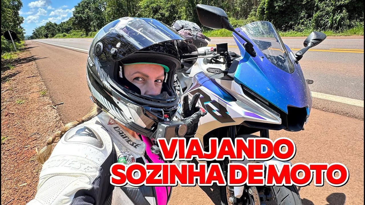VIAJEI 1.000KM SOZINHA DE YAMAHA R3