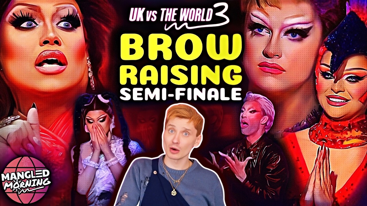 UK vs The World EYEBROW-RAISING Semi-Finale + Plane Jane & Q on Project Runway | RuPaul's Drag Race