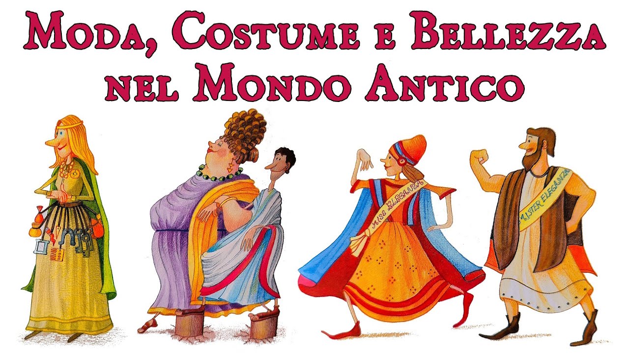🥻🪞💍 MODA, COSTUME e BELLEZZA nel MONDO ANTICO, dai Primitivi ai Longobardi (Storia Antica) 👡💃🏻👒