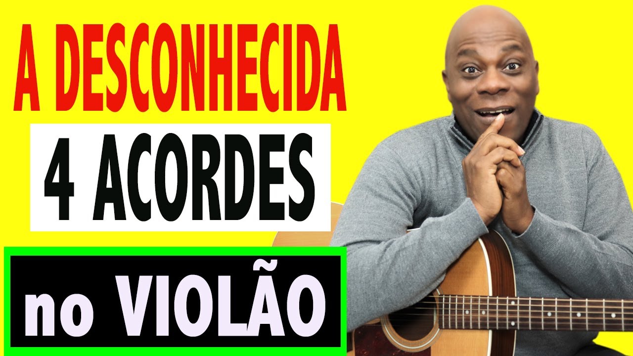 ✅ COMO TOCAR  A MÚSICA DESCONHECIDA NO VIOLÃO🎸FACIL D+.. DE FERNANDO MENDES - DEDILHADO+BATIDA+ BASE